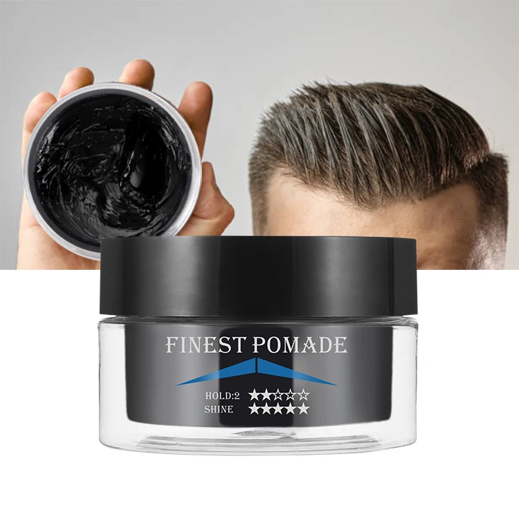 

Best fashion styling gel pomade water based private label hair wax pomade for men