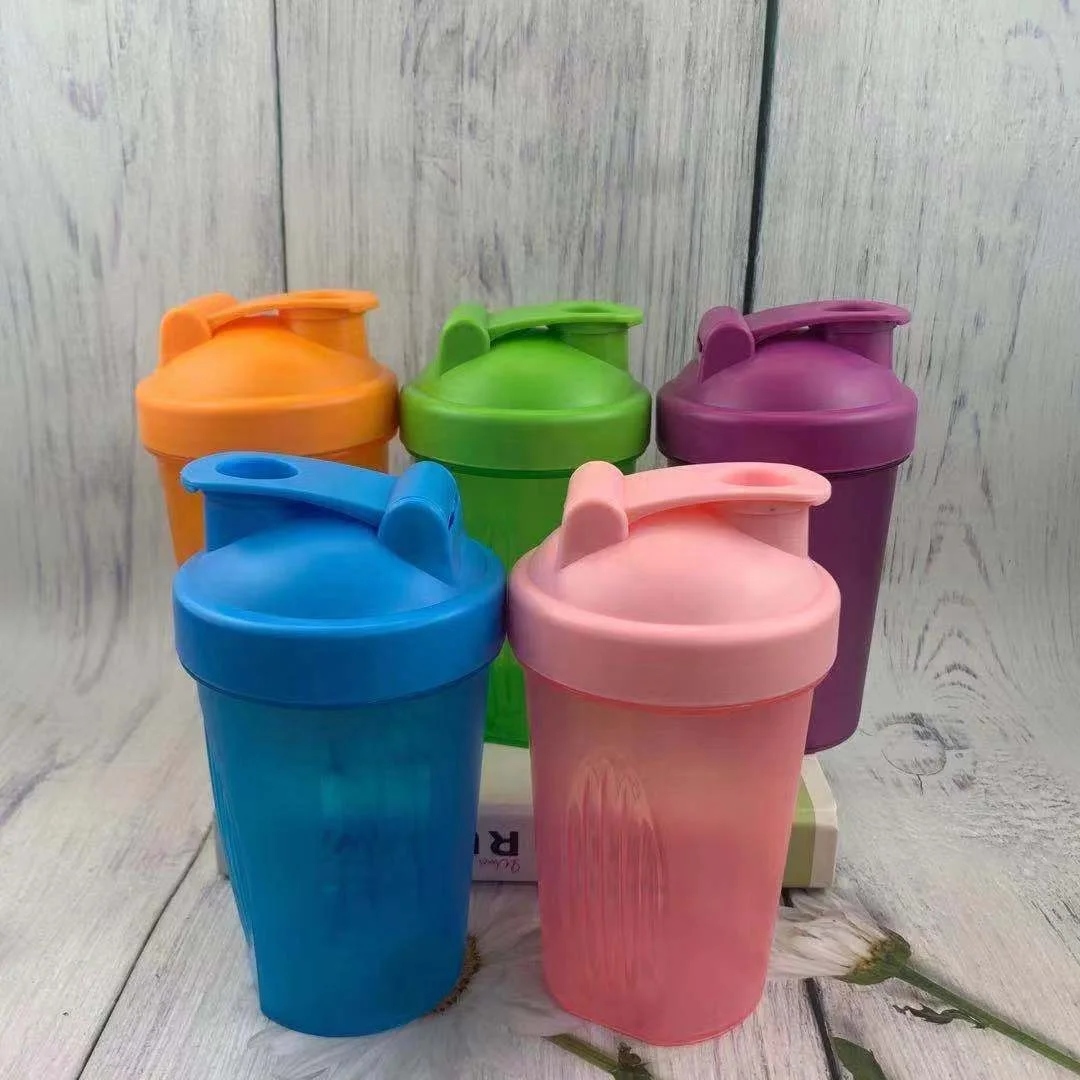 

Bpa Free Gym Plastic Sports Fruit Juice Pink Small Water Protein Shaker Bottle