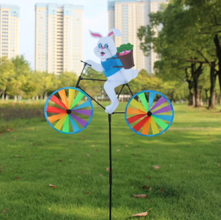 

Santa Claus cartoon toy windmill on fashion popular decoration cartoon garden windmill