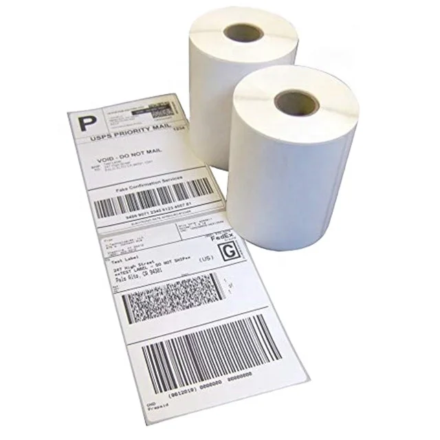 

20 Rolls of 250 4x6 Direct Thermal Blank Shipping Labels for shipment