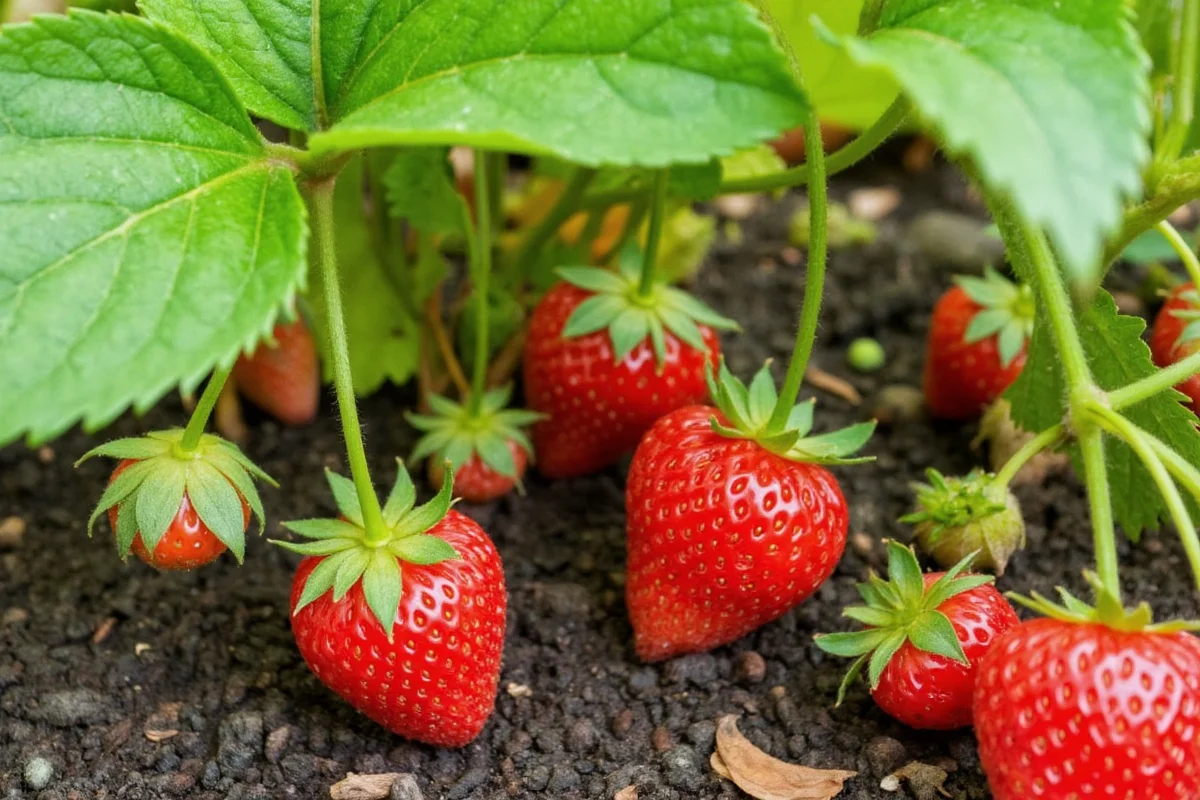 how to grow a strawberry plant at home