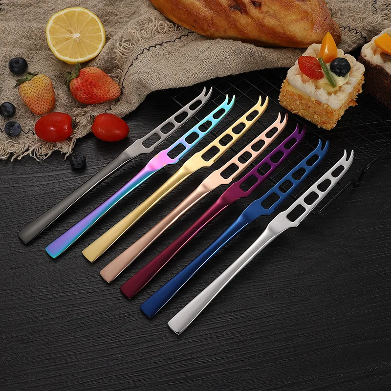 

Stainless Steel Serrated Knife Bread Cutter Creative Cheese Bread Cheese Knife