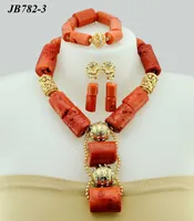 

Hot china products wholesale african style wedding coral beads set jewelry 2019 latest design