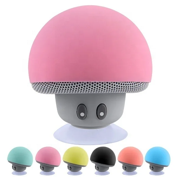 

Hot Selling eBay Cute Mini Mushroom Bass Portable Speker Wireless Blootooth Speaker Honguito Altavoz With Charging Port for Gift