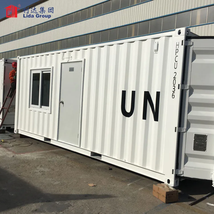 20ft/40ft Modular Prefabricated Flat Pack Container house for Labor Camp