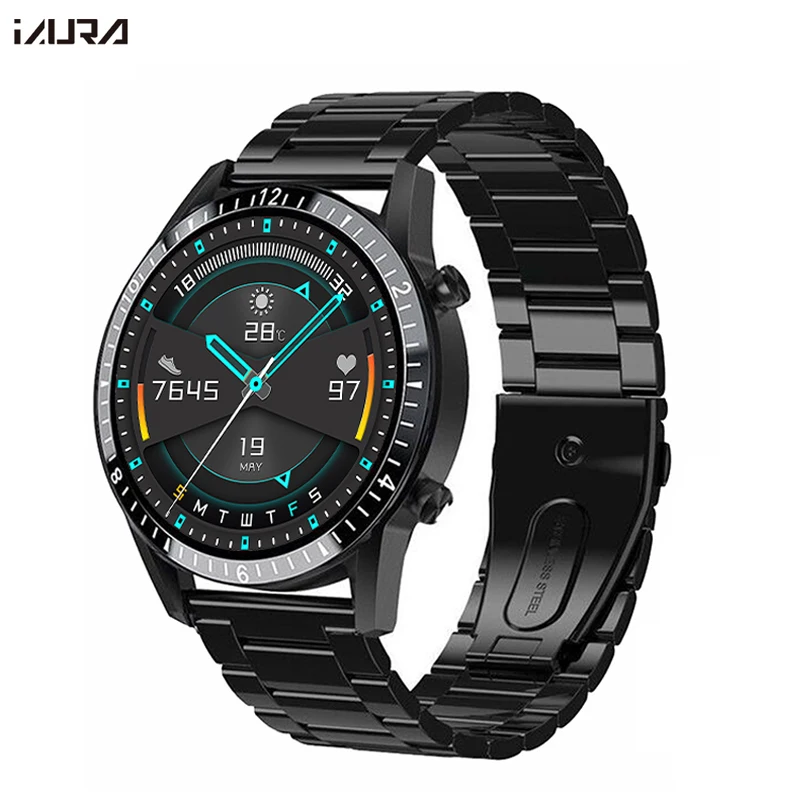 

GT3 BT Call Smart Watch Men Full Touch Screen Sport Waterproof Fitness Tracker SmartWatch For IOS Android Huawei Phone