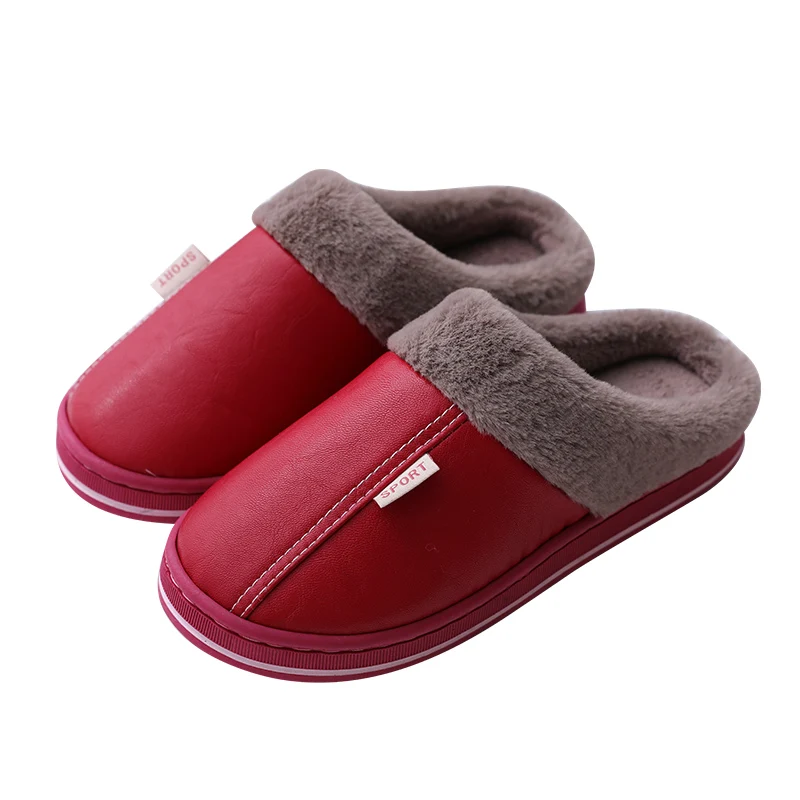 

Kids Winter Waterproof Slippers Comfy Anti-Slip Sandals Snowproof Lightweight Children House Indoor Warm Soft Bottom Slides, Mix color