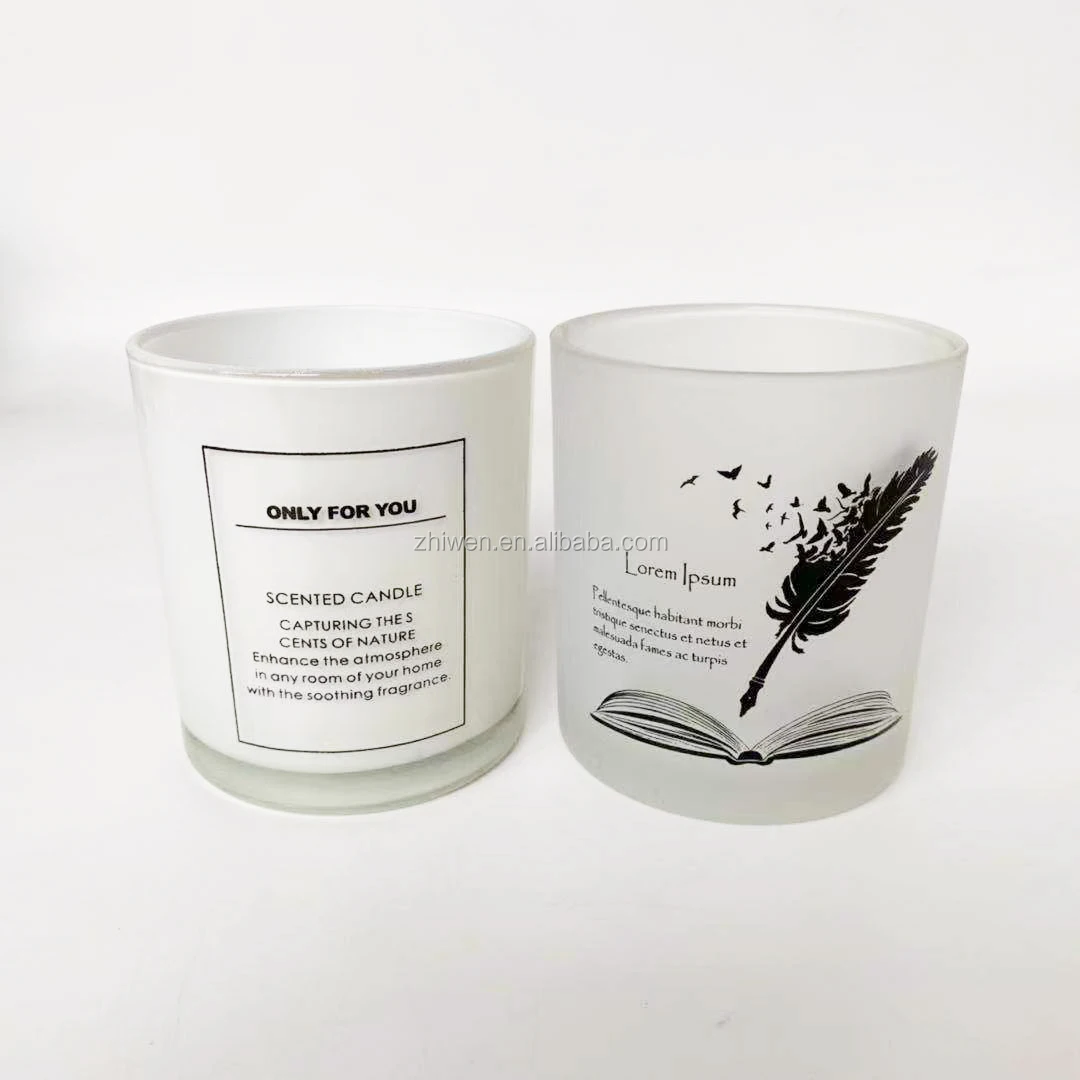 Luxury Scented Glass Candles With Personalized Packing Buy Luxury Scented Candle White Glass Candles Personalized Scented Candles Product On Alibaba Com
