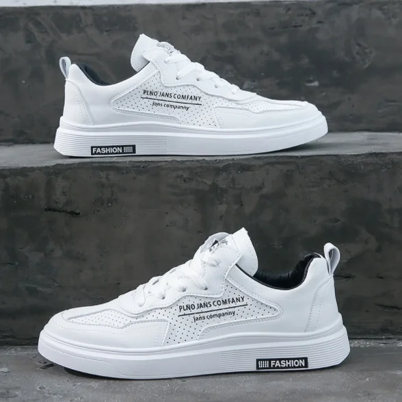 

UP-0382J Casual PU leather shoes man running summer sports shoes for men