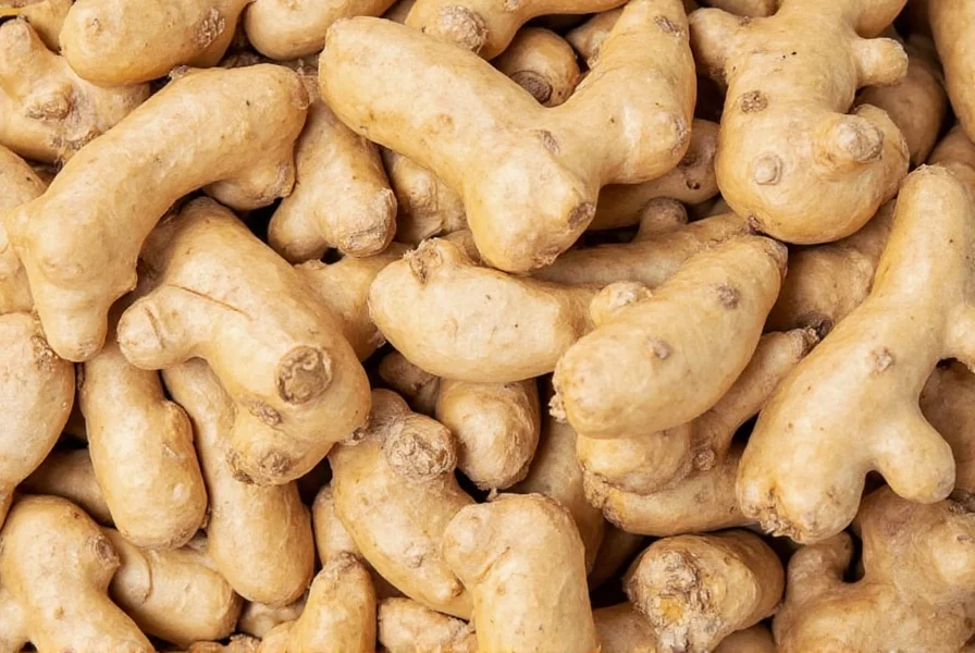 Fresh ginger roots stored in glass jar with paper towel in refrigerator