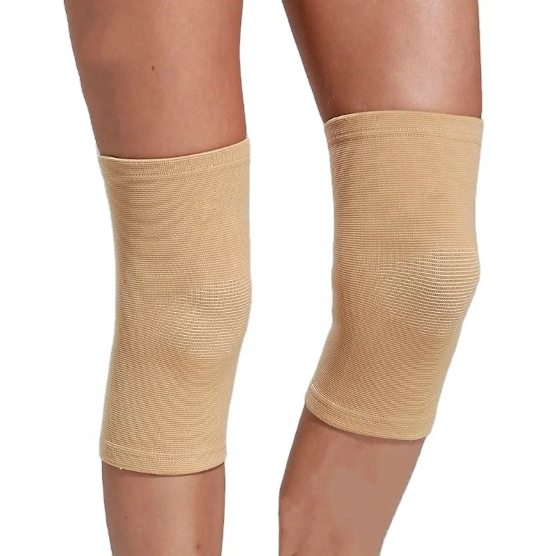 

Custom Knitted Stretch Knee Compression Sleeve Fitness Sports Volleyball Knee Pads, Black