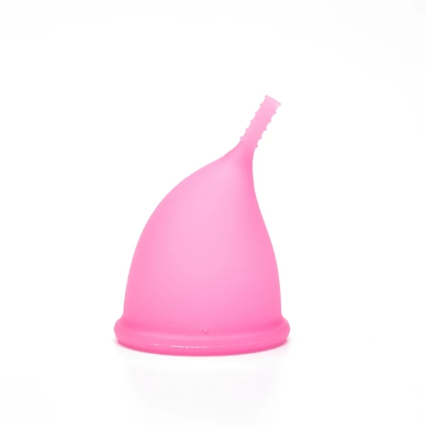 

Pretty Woman Reusable Medical Silicone Organic Copa Menstrual Cup, Purple pink