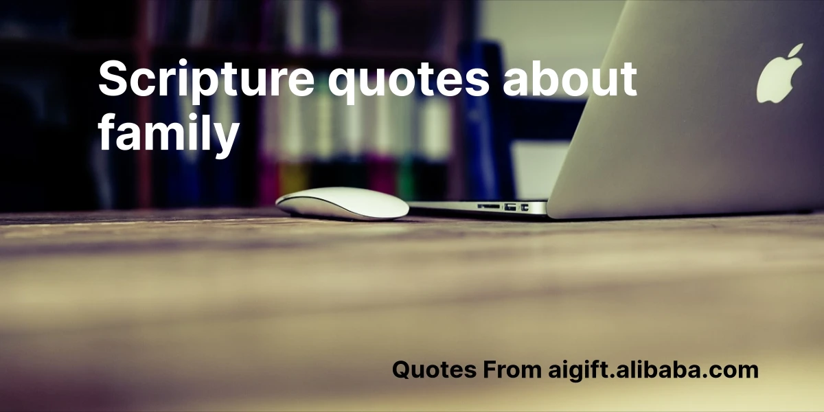 scripture quotes about family