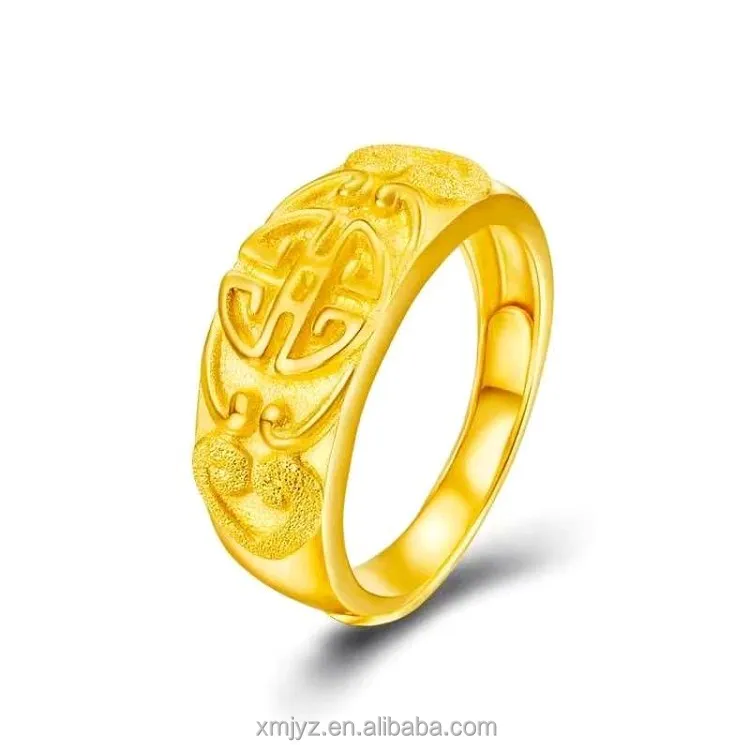 

Alluvial Gold Jewelry Ring Brass Gold-Plated Jewelry Internet Celebrity Live Broadcast Popular Jewelry Accessories Wholesale