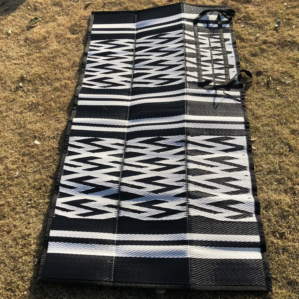 

Woven Plastic Beach Picnic Camping Patio Mat PP Sleeping Mat, Any color can be available