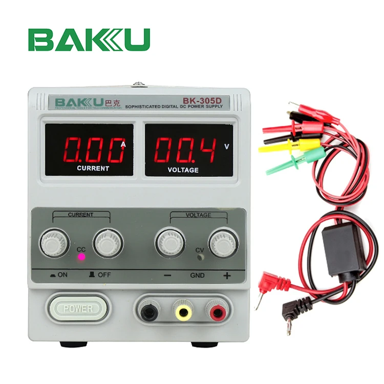 

BAKU BK-305D 220v Switching Multi-Function Variable DC LED Uninterrupted Power Supply for Mobile Phone