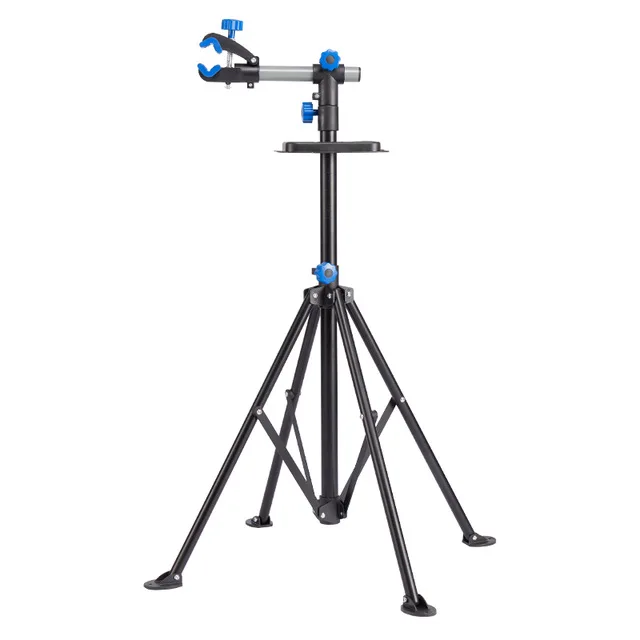 

ROCKBROS Floor type maintenance Platform 100-164CM Adjustable bike stand Foldable Bicycle frame Bicycle repair tool, Black