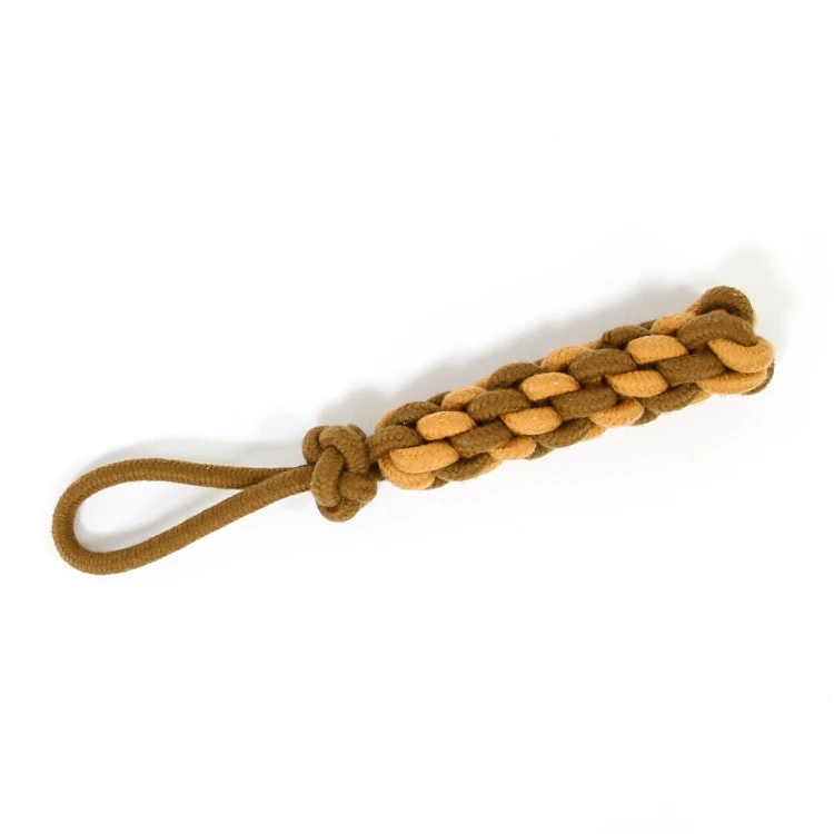 

Wholesale Chew Interactive Dog Cotton Ball Toy Knot Rope Pet Toy, Customized