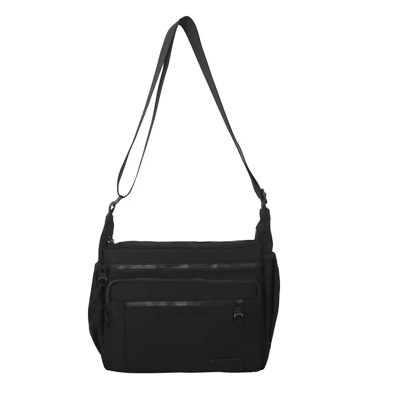 

Wholesale Black Oxford Small Blank Sling Messenger Bag Man Square Crossbody Shoulder Bag 2022 for Men, 3 colors