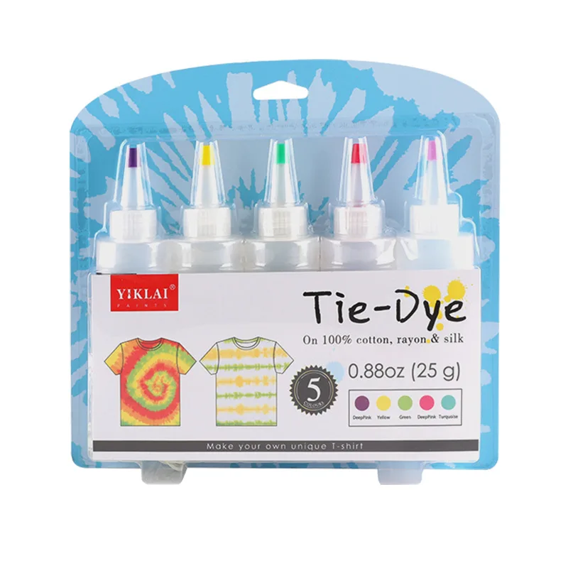 

Amazon Hot 12 Color Tie Dye Set Children Adult DIY Pigment Handmade Material Cold Water Tie Dye Pigment