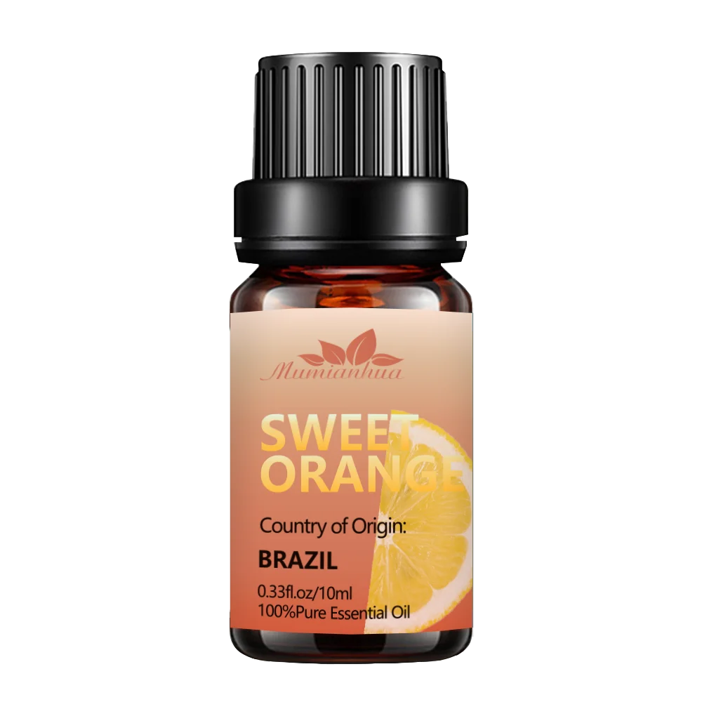 

100% Pure Organic Orange Essensial Oil new Sweet Orange 10ml Essensial Oil new for Skin care aromatherapy sweet air