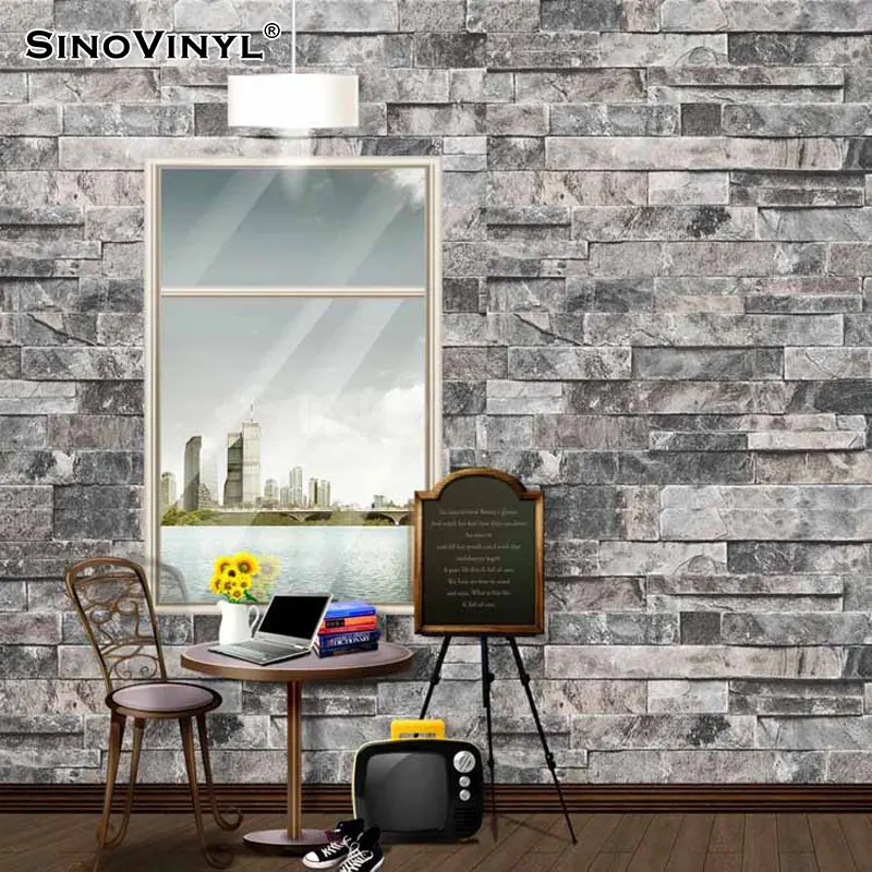 

SINOVINYL Self Adhesive Office Room Decorative Wallpaper Wrapping Film Sticker