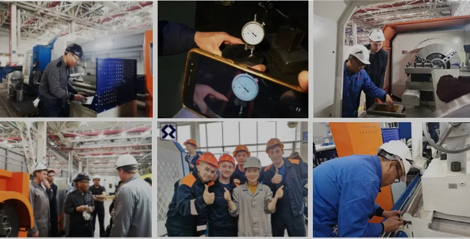 CNC pipe screw-cutting lathe Pipe Thread Lathe Machine for pipe casing