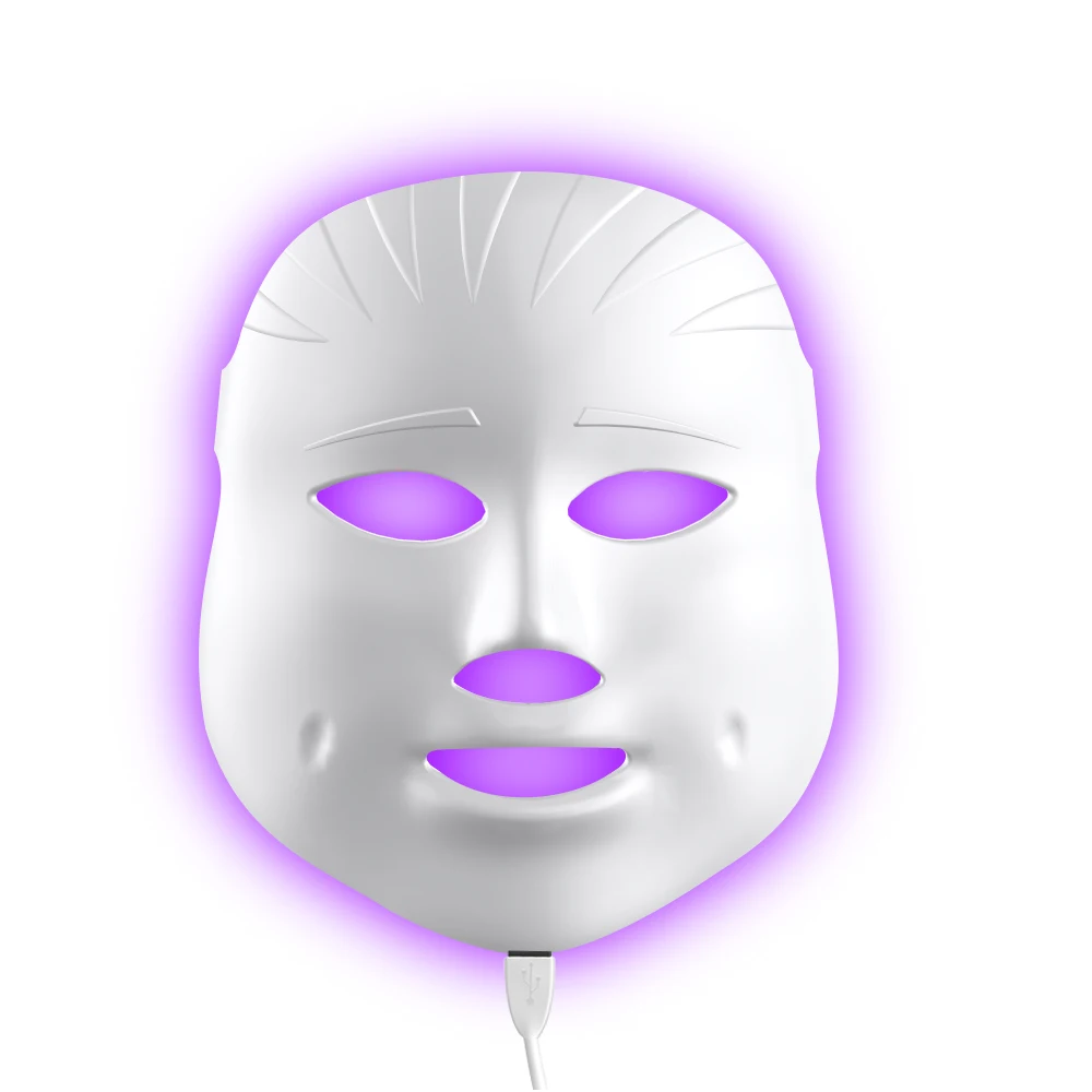 

7 LED Light Photon Therapy Led Infrared Facial Mask Beauty Facial Treatment Machine Seven Color Face Mask Skin Whiten