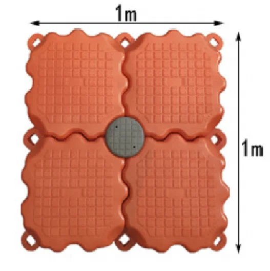 
ship parking floating platform boat dock HDPE plastic pontoon hull equipment 