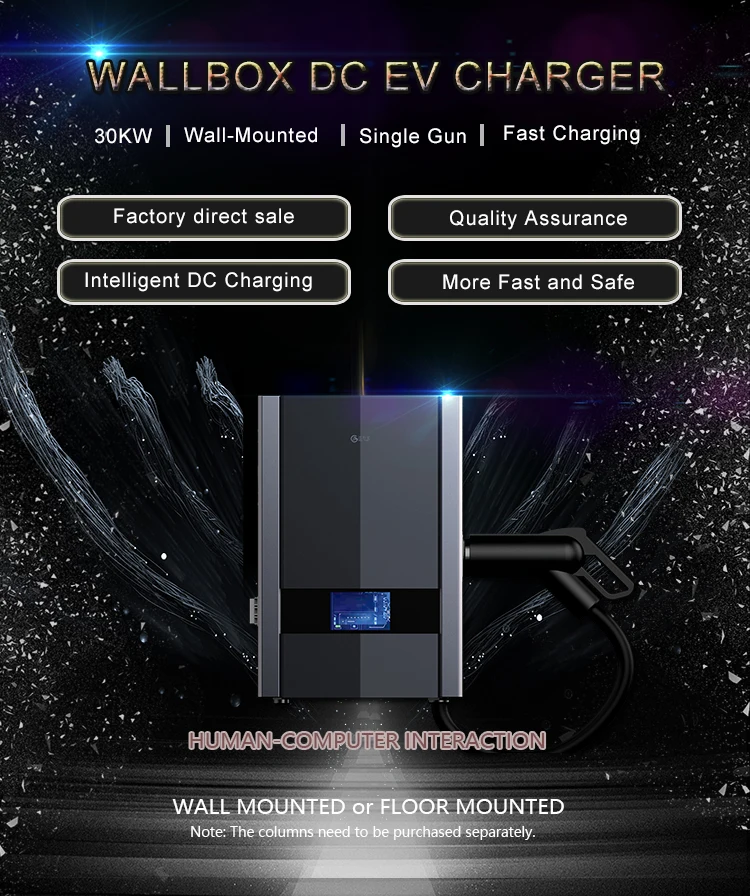 New Energy Portable Solar Panel Electric Car Charger 30 Kw Dc Ccs Solar