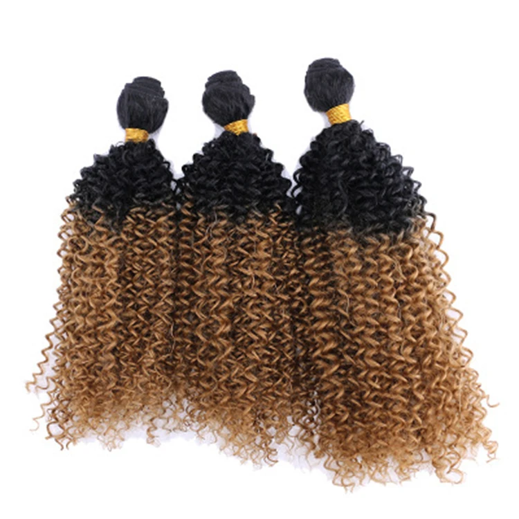 

Funtoninght kinky curly bundle hair vendors wholesale price synthetic hair extension synthetic bundles for women, Pic showed