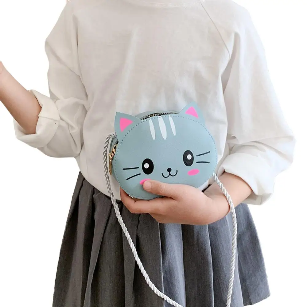 

2021 Brand New Kids Girl Crossbody Handbag Cute Cartoon Animal Coin Purse Children Wallet