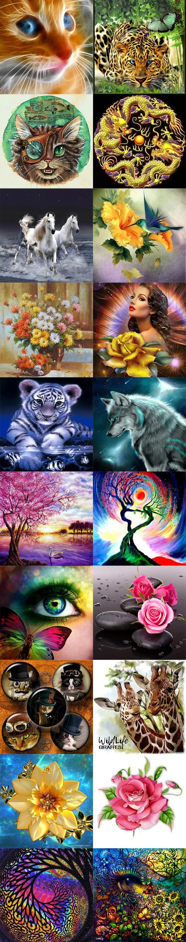 hot sale 2020 paint by numbers canvas 5d diamond painting Full Drill