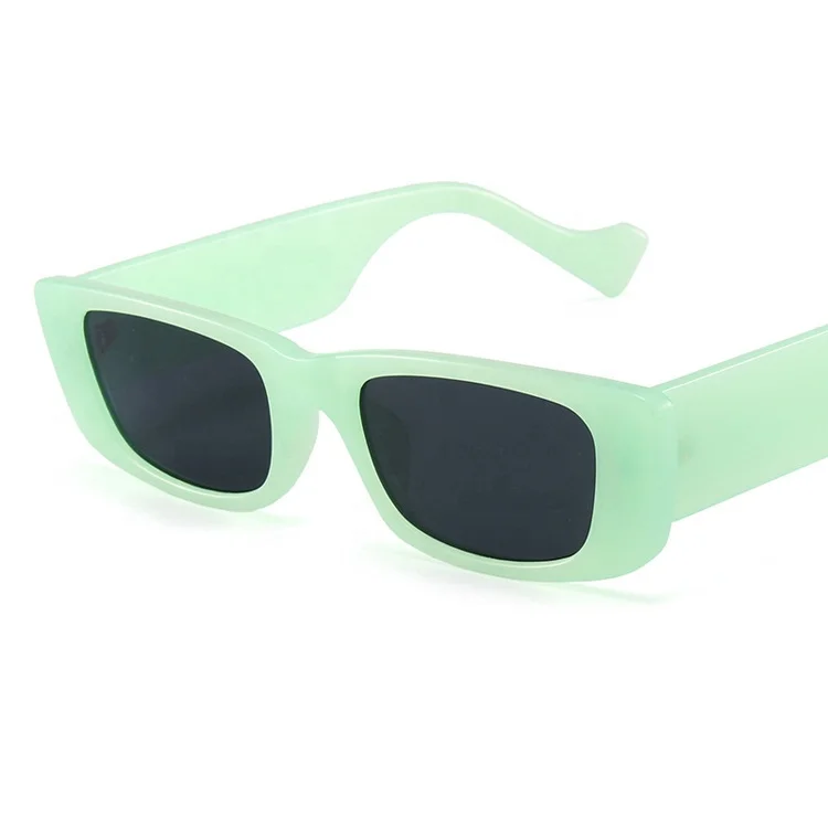 

DOISYER 2021 newest luxury fashion small frame candy color glasses rectangle summer sunglasses