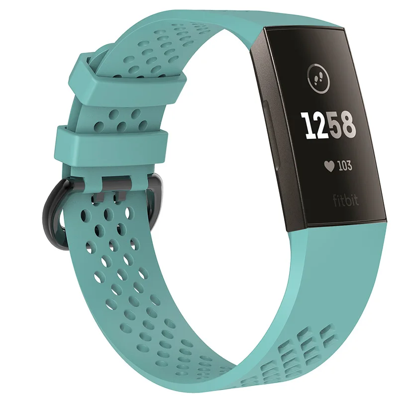 

Replacement Wristbands for Fitbit Charge 3 /Charge 4 SE, Large and Small Size Sports Accessories Bands for Women and Men, Black/white/red/ pink/gray/blue etc.