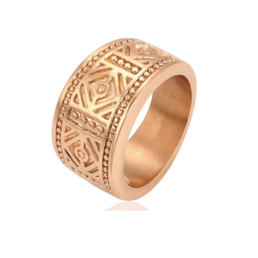

16150 xuping 18K gold plated order stainless steel men ring jewelry
