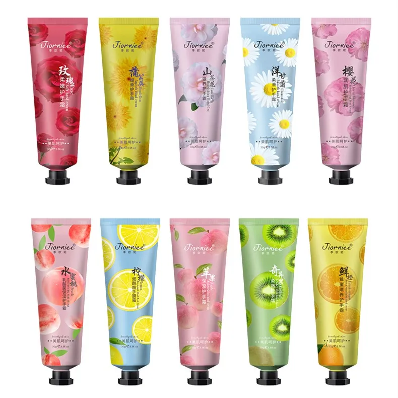 

NUTRITION Whitening Anti-Ageing Hand Cream 10 smells Deep Moisturizing Moist hand cream