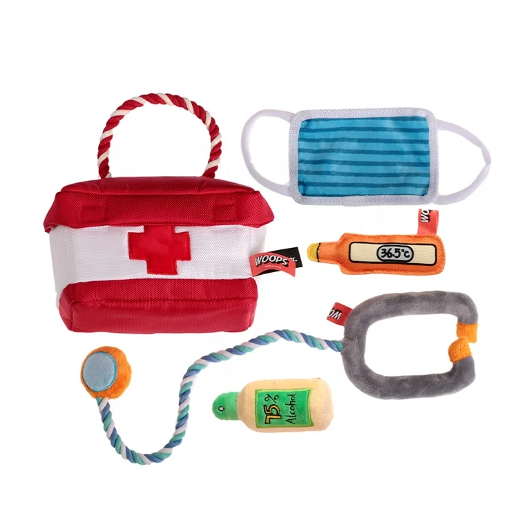 

Dropshipping Medical Box Dog Sniffing Training Toy Burrow Encourages Natural Foraging Skills Dog Puzzle Toys, Medical box, cosmetic bag