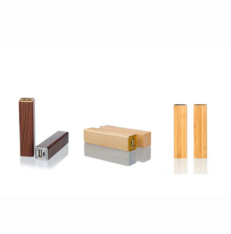 

Amazon hot sale Small Quantity Cheap Express Battery Supply Mini Wooden Powerbank