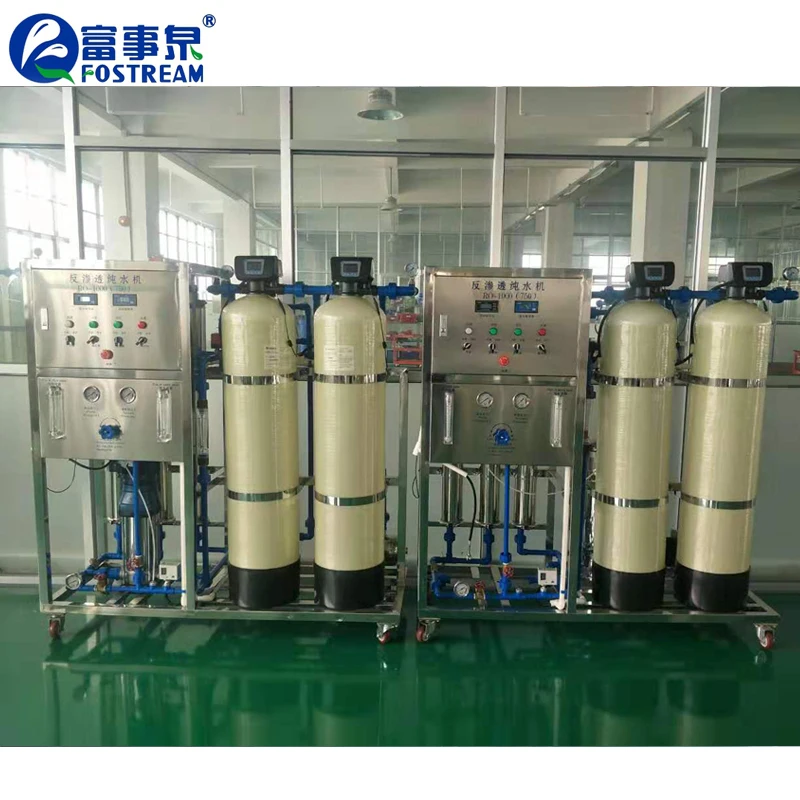 Fostream Ozone Generator UV RO Water Filter Machinery / Dm Water Plant / Machine For Water