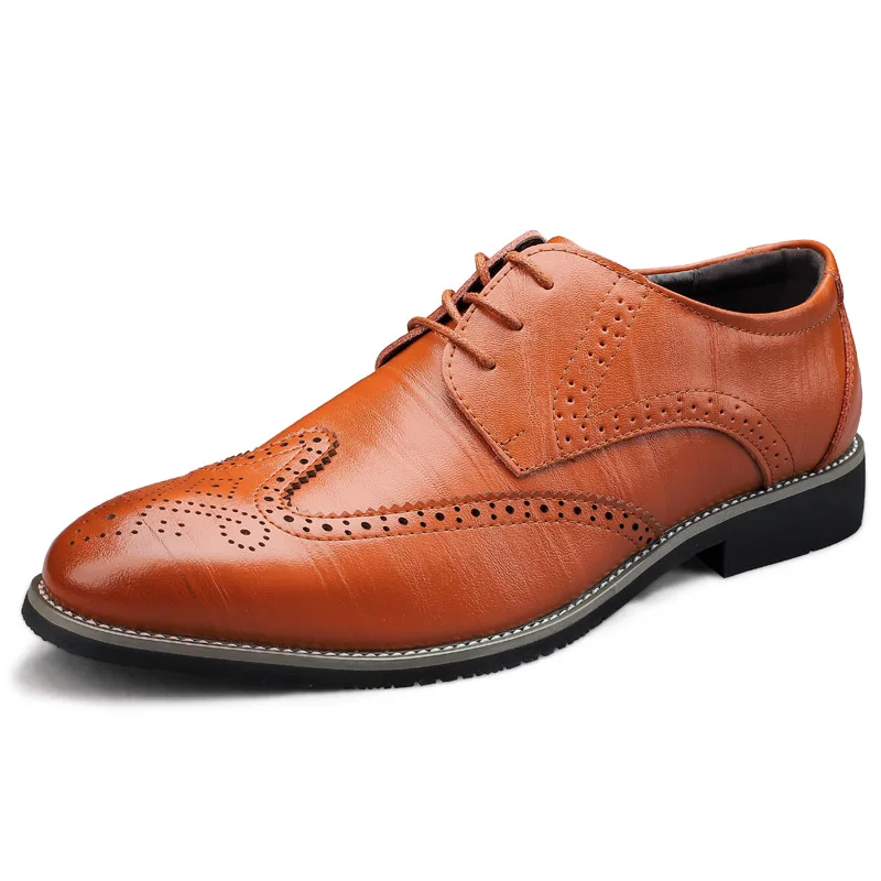 

Lace-up Low-top Brogue Office Dress Business shoes for men new styles formal