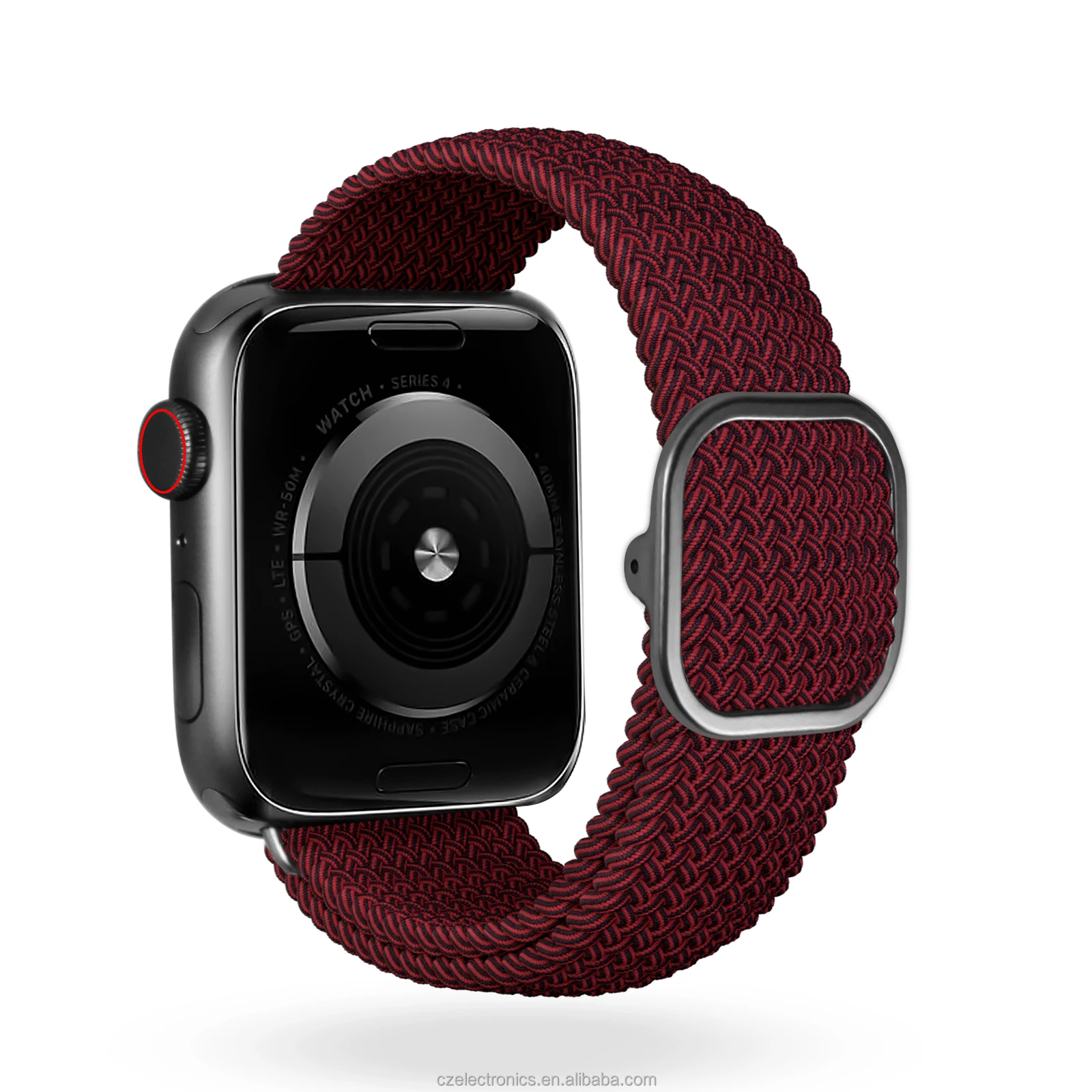 

Nylon Fabric Strap for iWatch Band Strap Watch Leather Adapter Price Elastic Bracelet for iWatch Series 6 SE 5 4 3 2 1