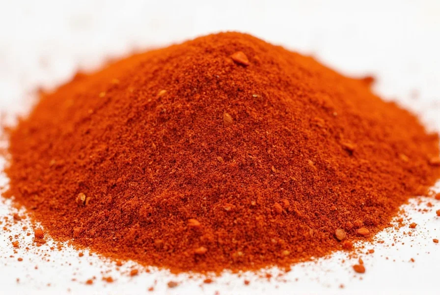 Chef's hand sprinkling smoked paprika over a sizzling pan of roasted vegetables