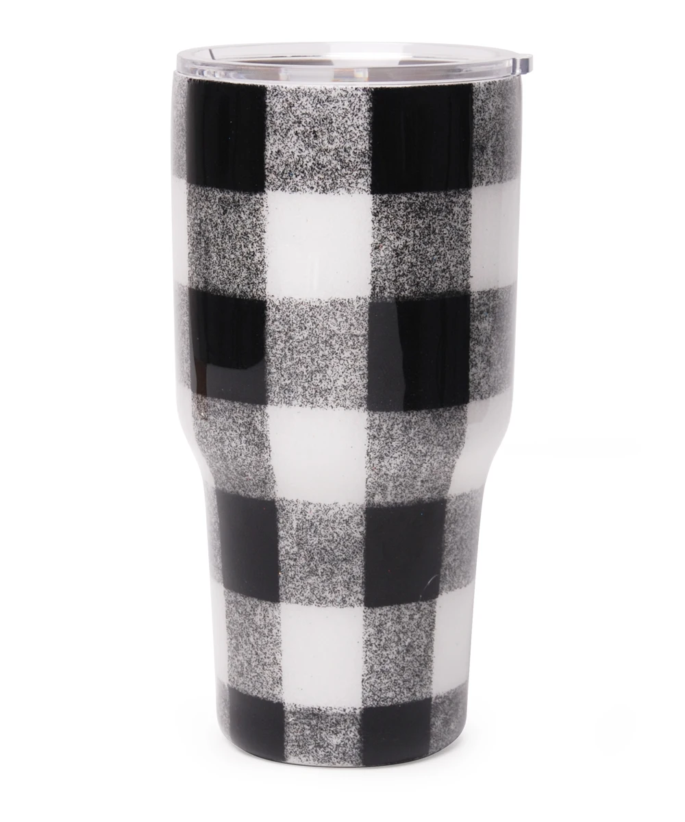 

wholesale 30oz epoxy glitter buafflo cup double wall insulated stainless epoxy tumblers glitter DOM112-1172