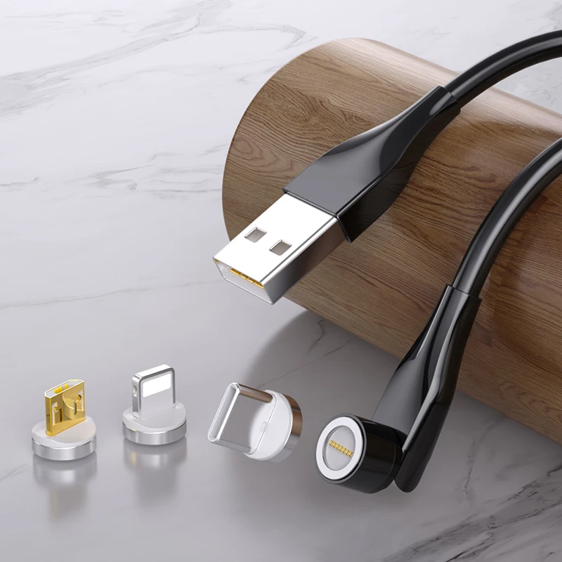 

Data Magnetic Charger for Iphone Samsung Huawei Xiaomi Cable Micro-Usb Adapter Card Cabel De Arcoiris Lan Micro Usb Hub Powered, Black/white