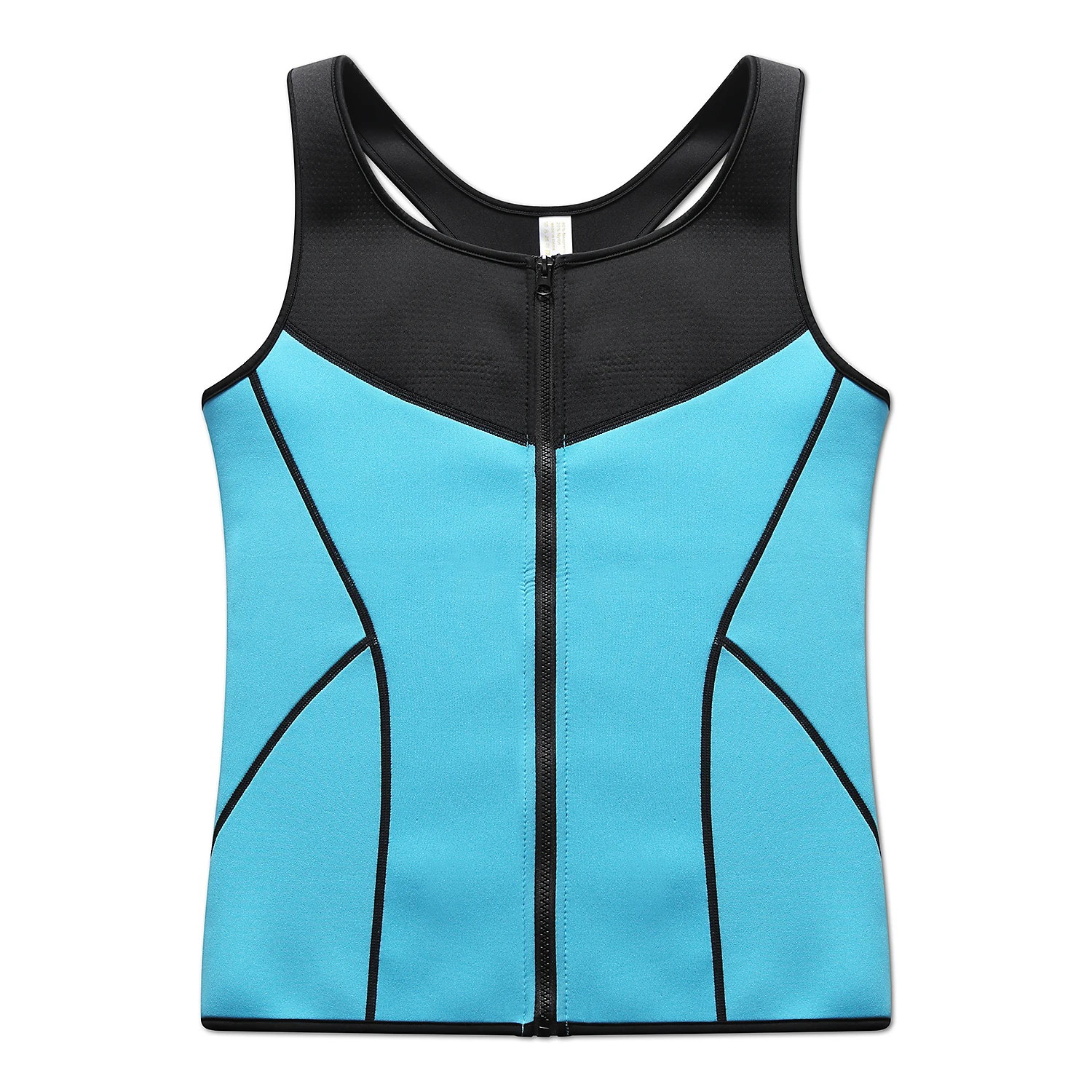 

2021 Men Neoprene Sweat Vest wholesale Neoprene Slimming Shirt Sweat Sauna Waist Trainer Vest For Body Shaper Gym Neoprene Vest