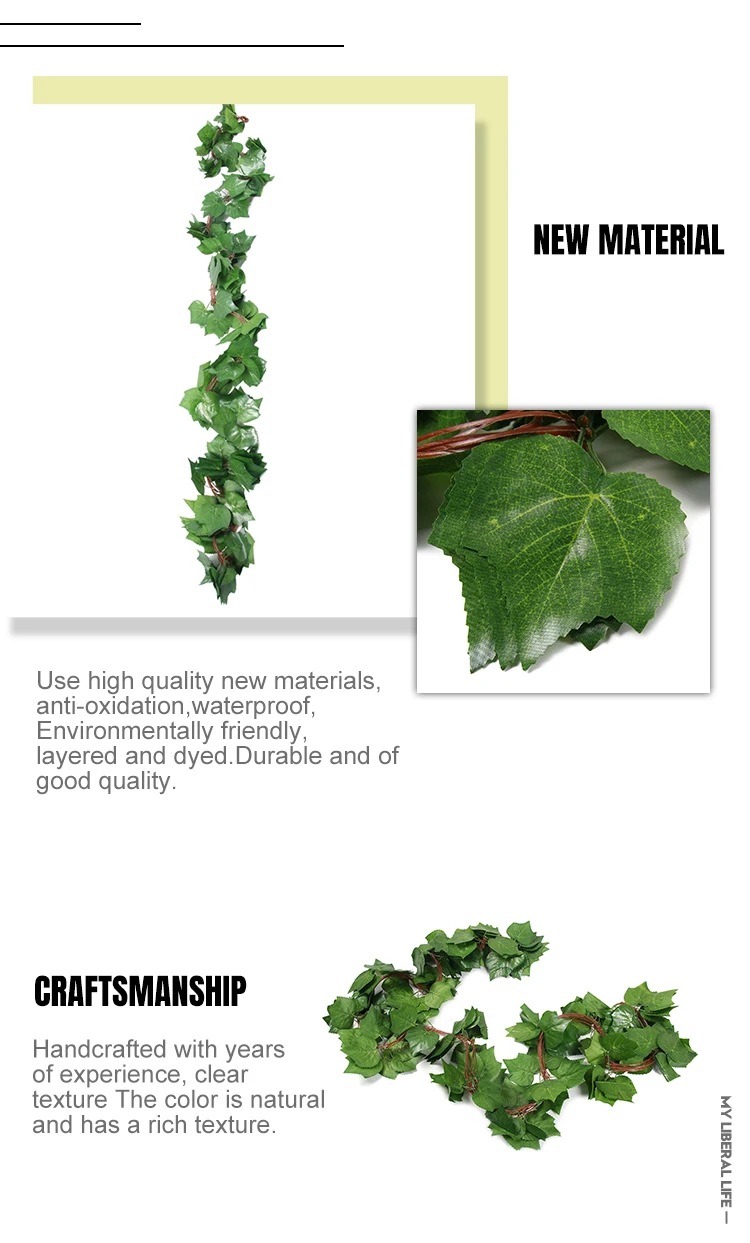 hanging wall greenery on Hot Selling Greenery Artificial Ivy Leaves Vine Garland Hanging Wall Plastic Vine For Wholesale Buy Artificial Ivy Vine Artificial Topiary Hanging Ivy Plants High Quality Artificial Hanging Ivy Vine Artificial Flowers And Ivy