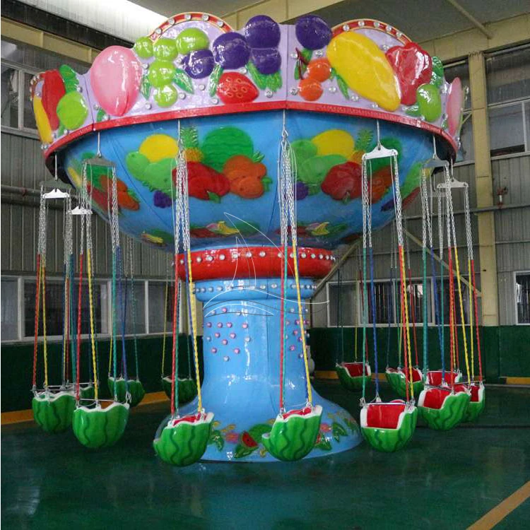 indoor and outdoor amusement park swing kids anim