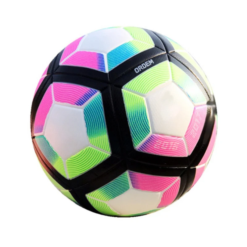 

Football Newest Soccer Ball Professional Size Match Football Ball Pu Material High Quality Sports Training Balls