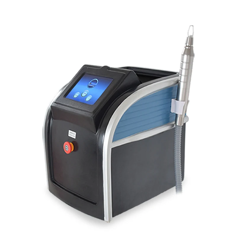 

Best quality portable pico laser picosecond laser for sure All Pigment Removal and Tattoo Removal 755nm picosecond, Black